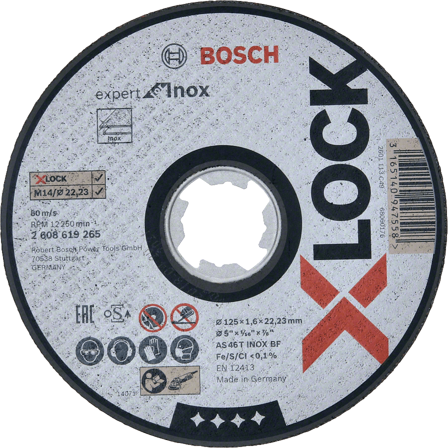 X Lock Expert For Inox Cutting Discs Bosch Professional