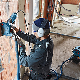 See CUTTING WITH ANGLE GRINDERS