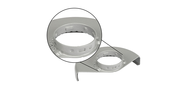 Did you know? Silver Bosch Professional tool holder with cutout and clip.