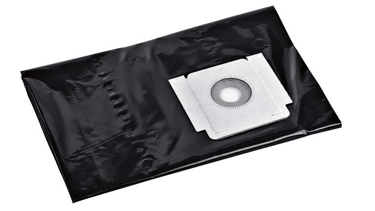 A silver Bosch Professional blade in a black packaging.